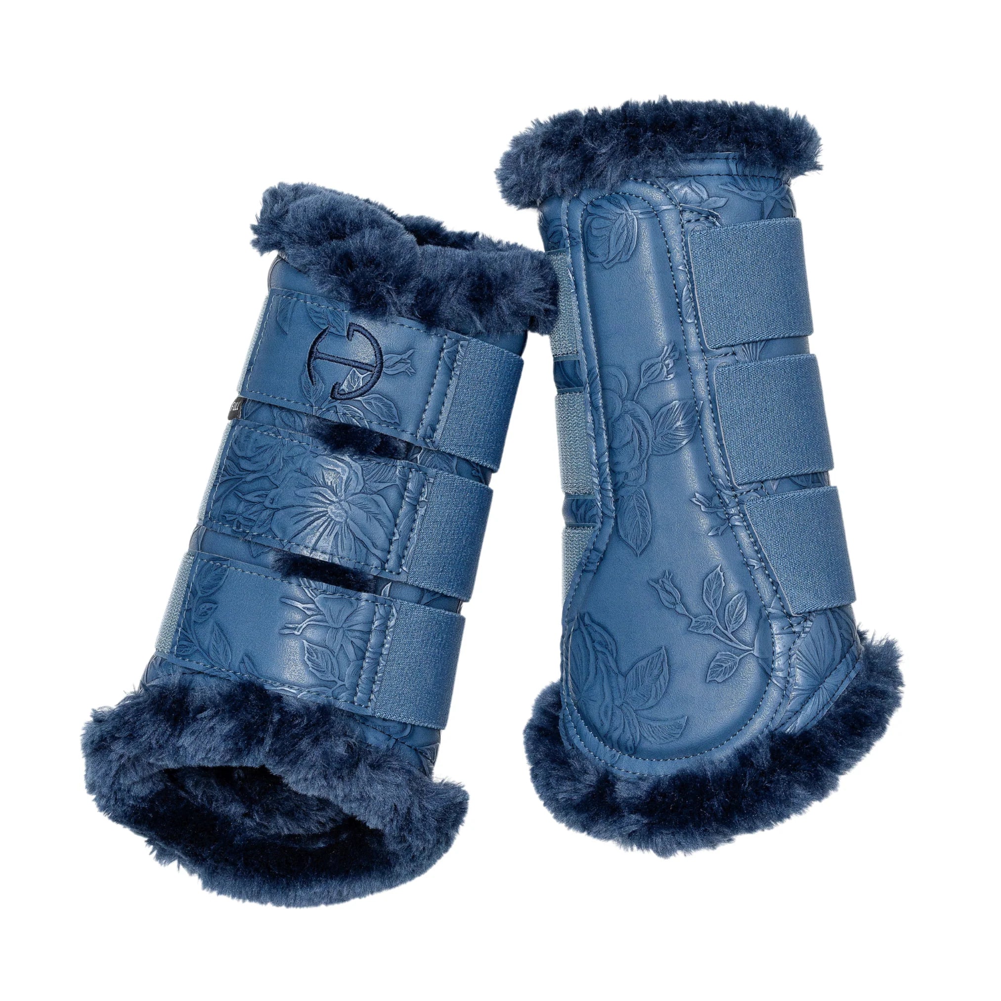 Halter Ego Brushing Boots - Prussian Blue