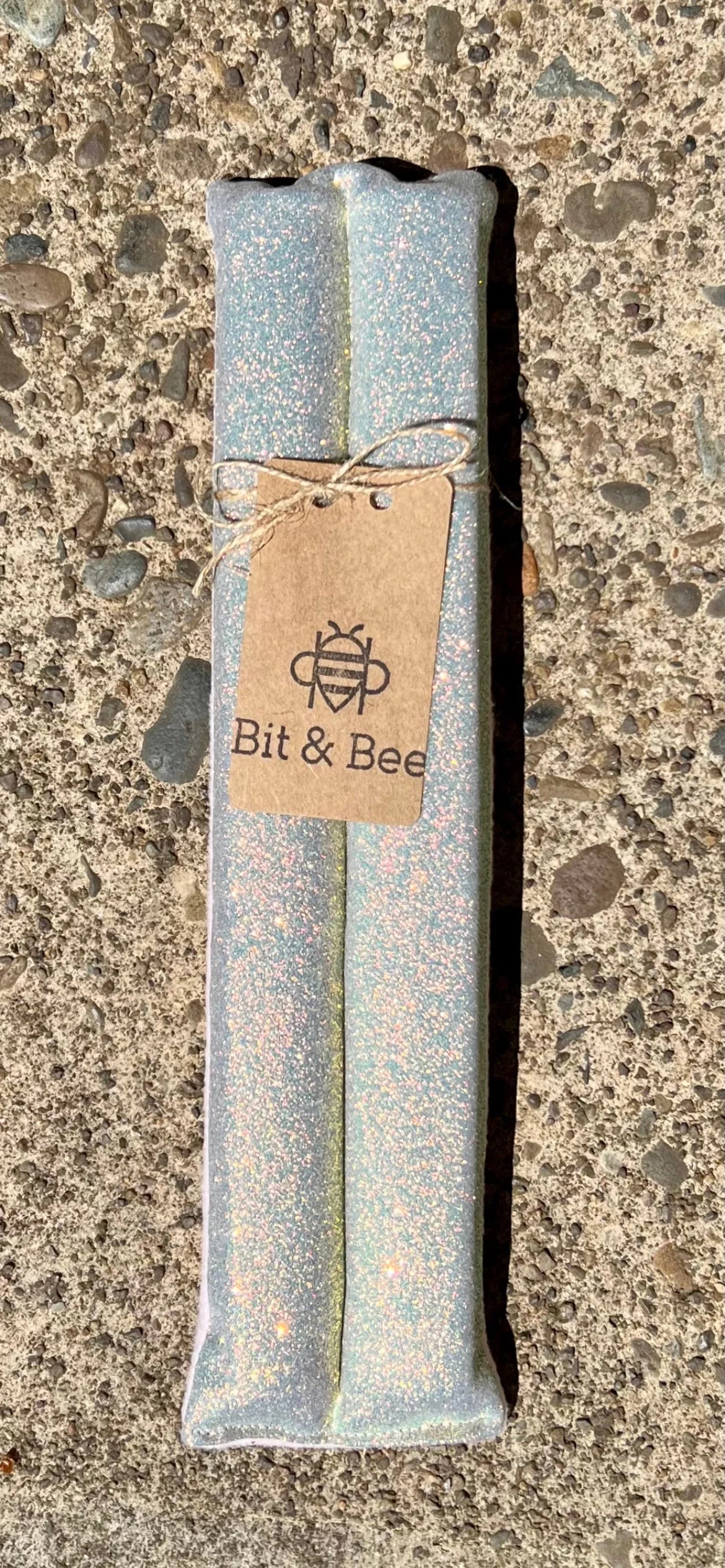 Bit and Bee Noseband Pads Glitter