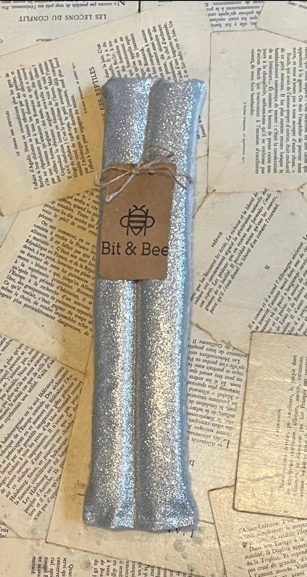 Bit and Bee Noseband Pads Glitter