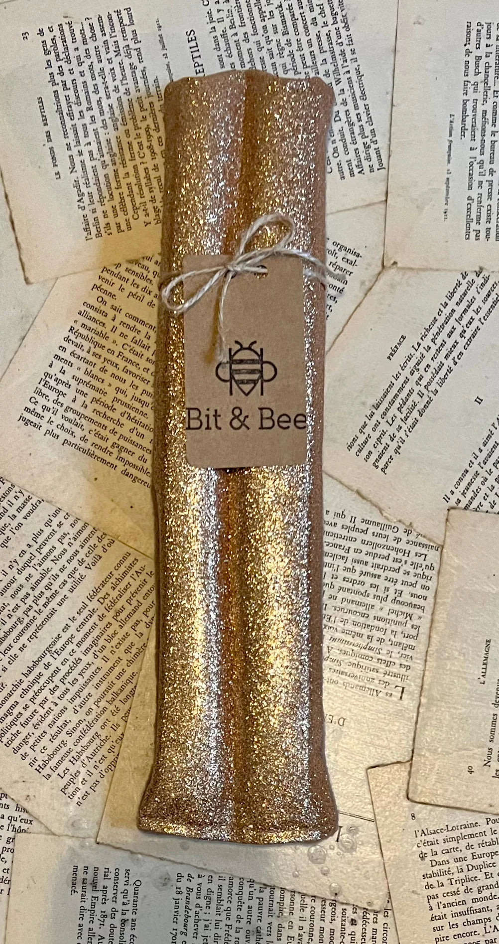 Bit and Bee Noseband Pads Glitter