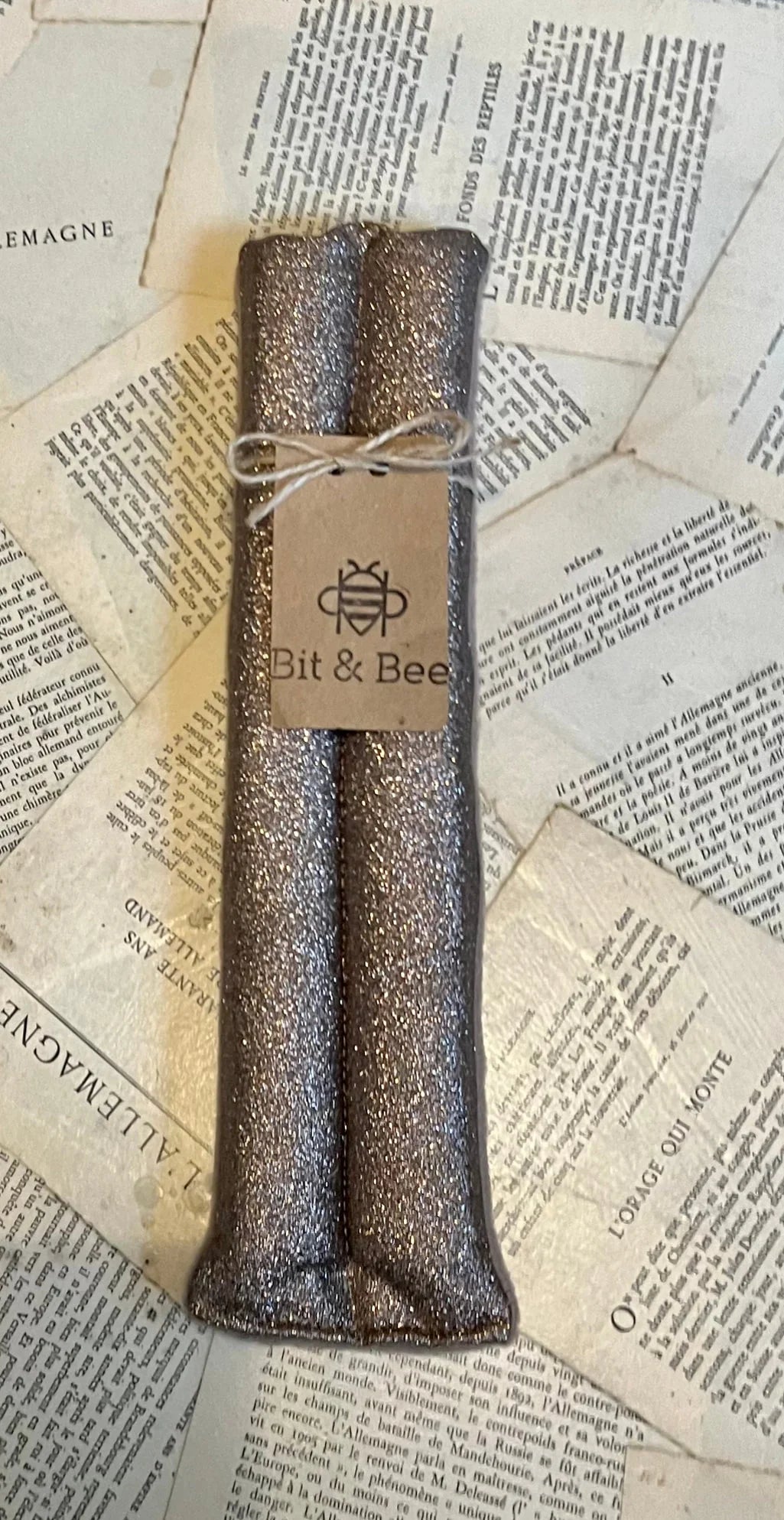 Bit and Bee Noseband Pads Glitter