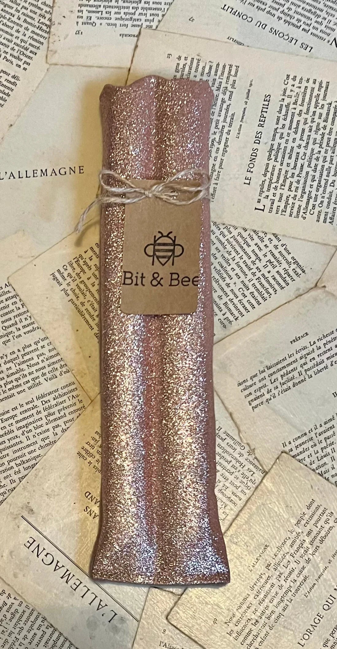 Bit and Bee Noseband Pads Glitter