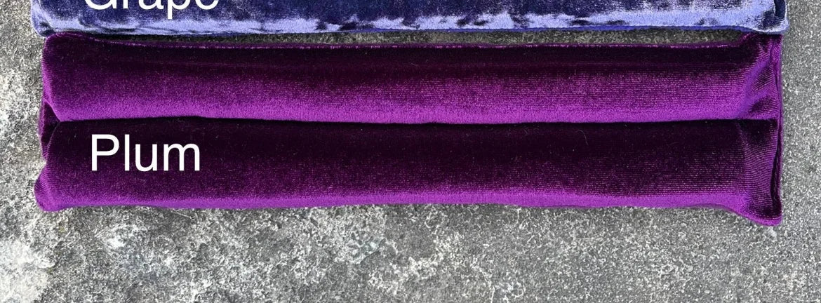 Bit and Bee Noseband Pads - Velvet