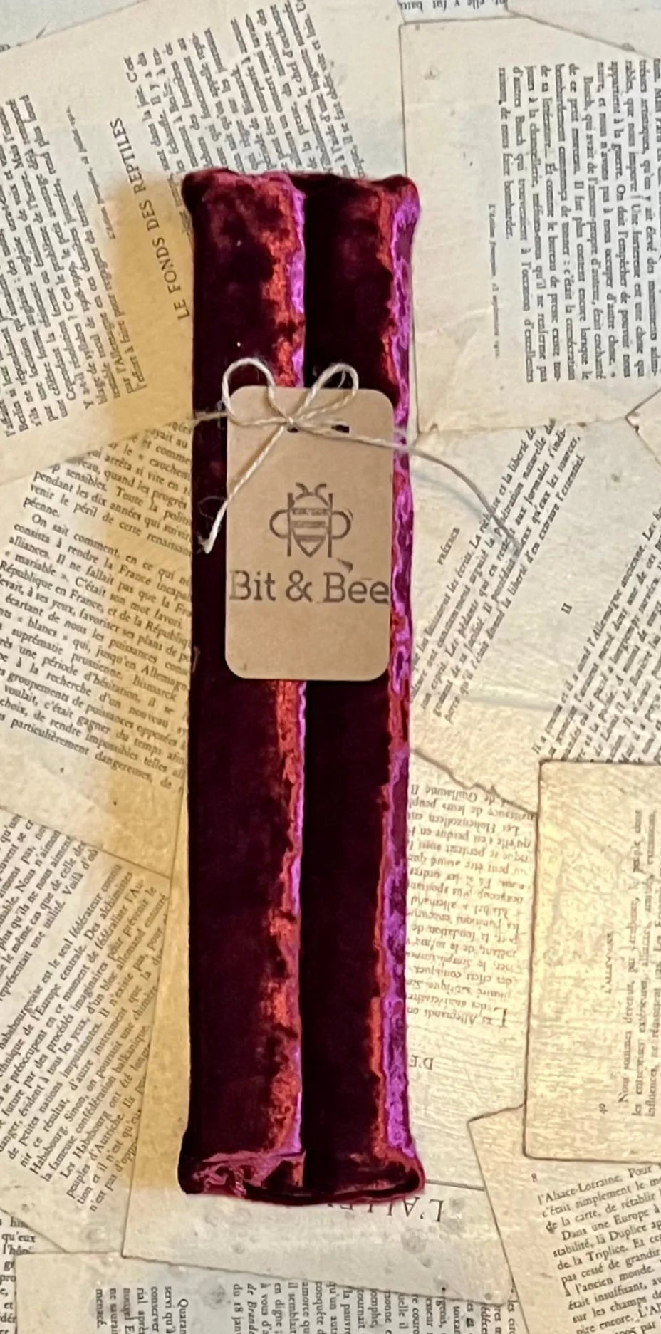 Bit and Bee Noseband Pads - Velvet