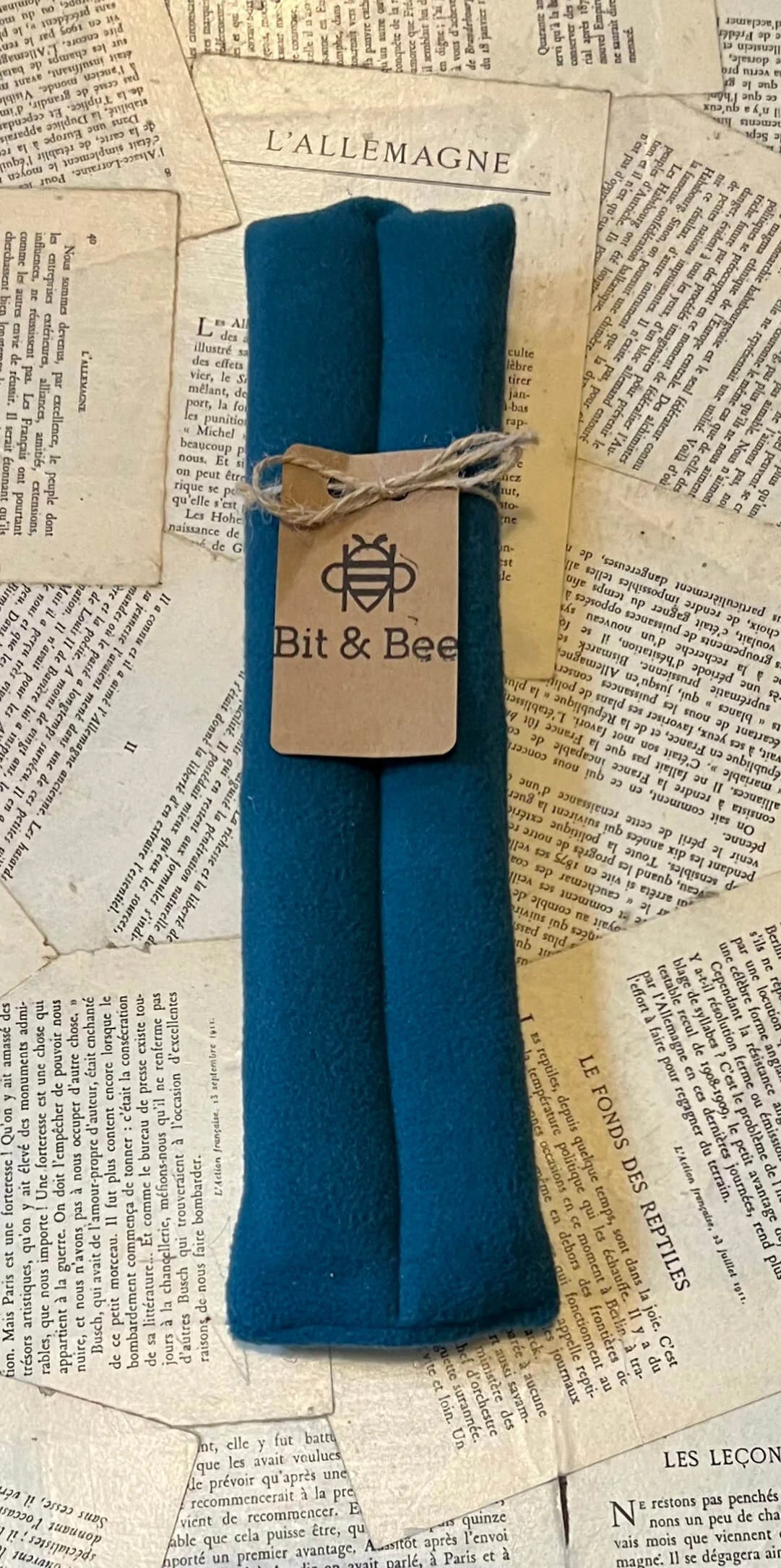 Bit and Bee Noseband Pads - Fleece