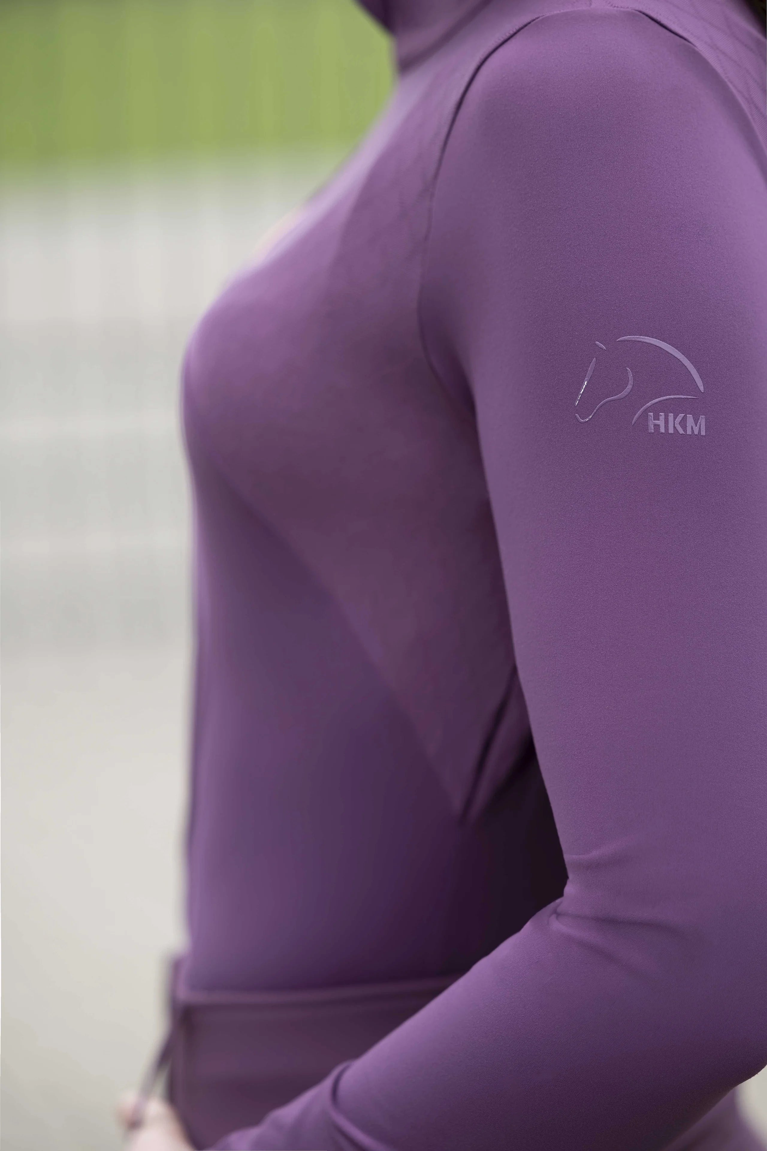 HKM Arctic Bay Functional Shirt - Dark Lilac Size XSmall