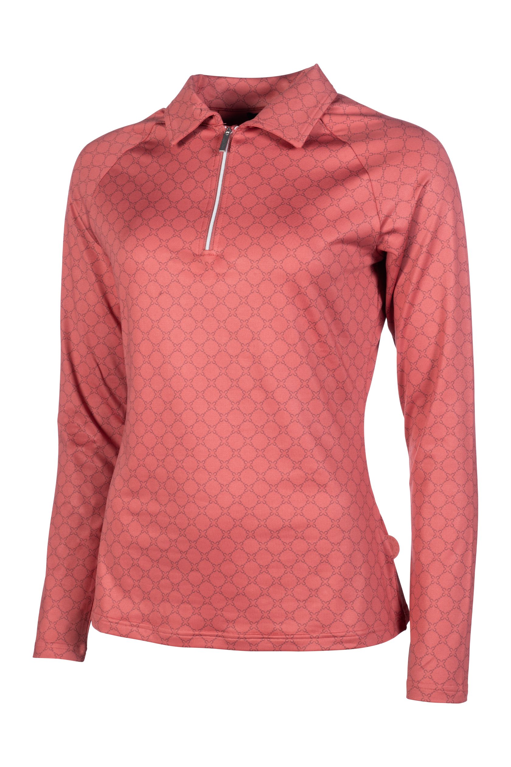 HKM Rosewood Allover Print Functional Shirt