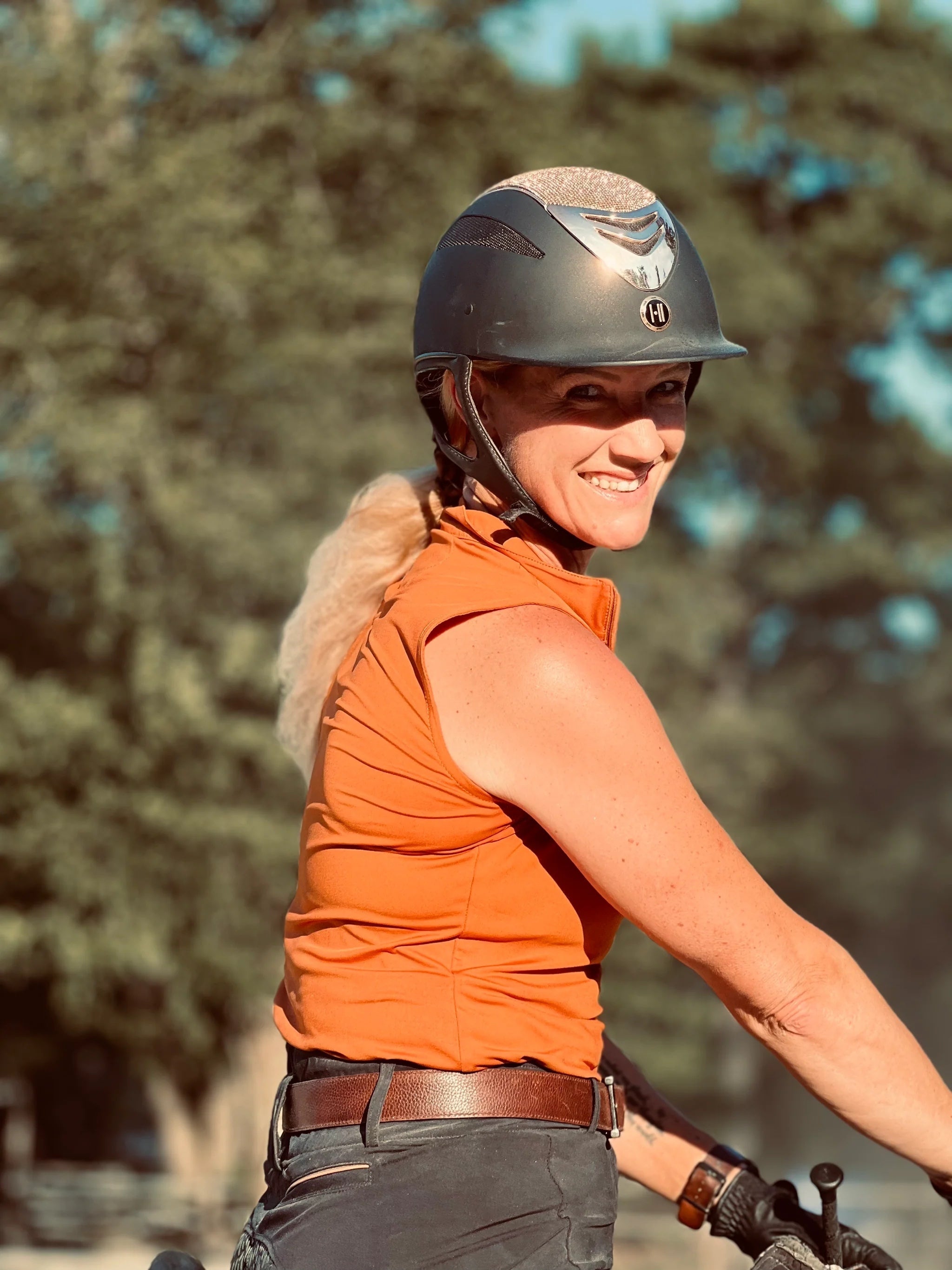Deinhardt Designs Dock Rust Sleeveless Shirt