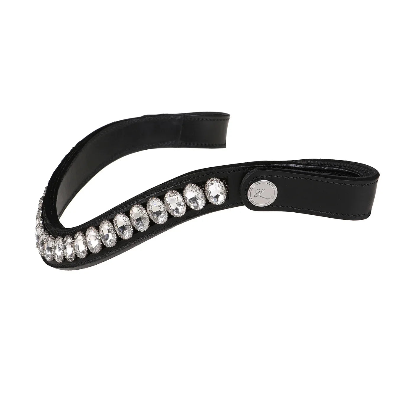 Lumiere Diva Double Bridle - Black - Cob