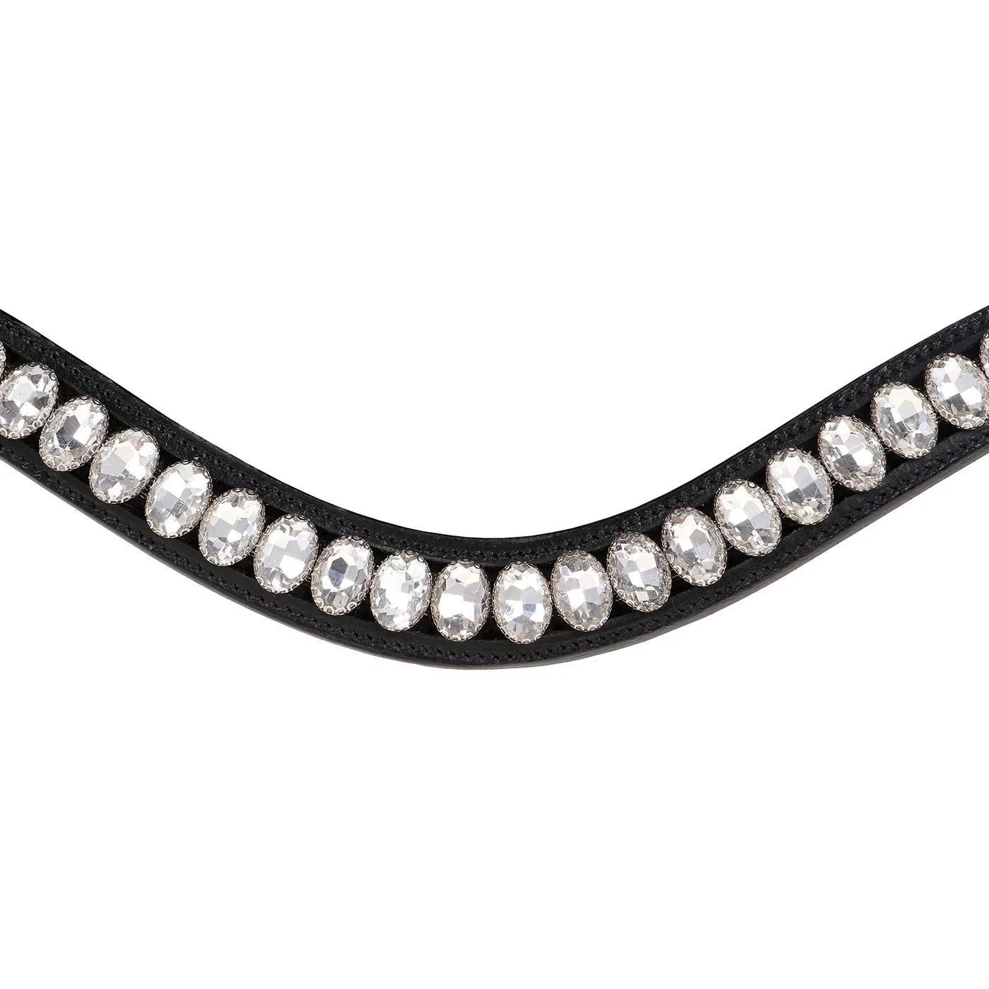 Lumiere Diva Double Bridle - Black - Cob
