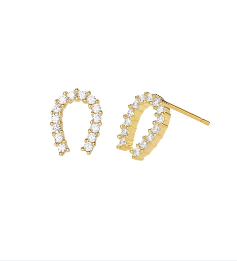 Novella Lucky Horseshoe Earring