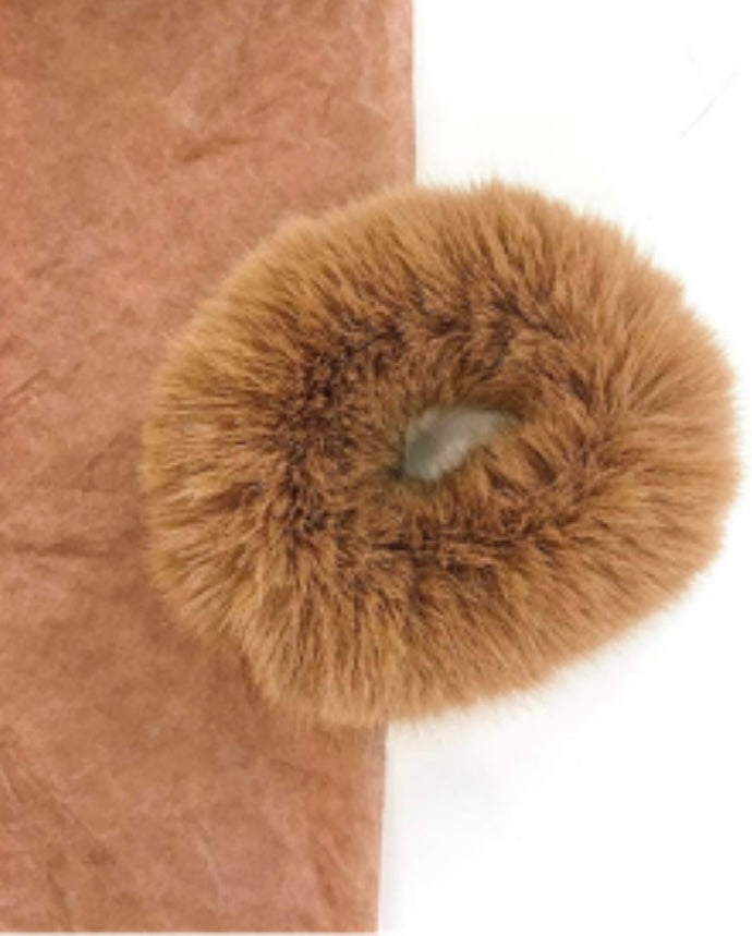 Faux Fur Hair Scrunchies