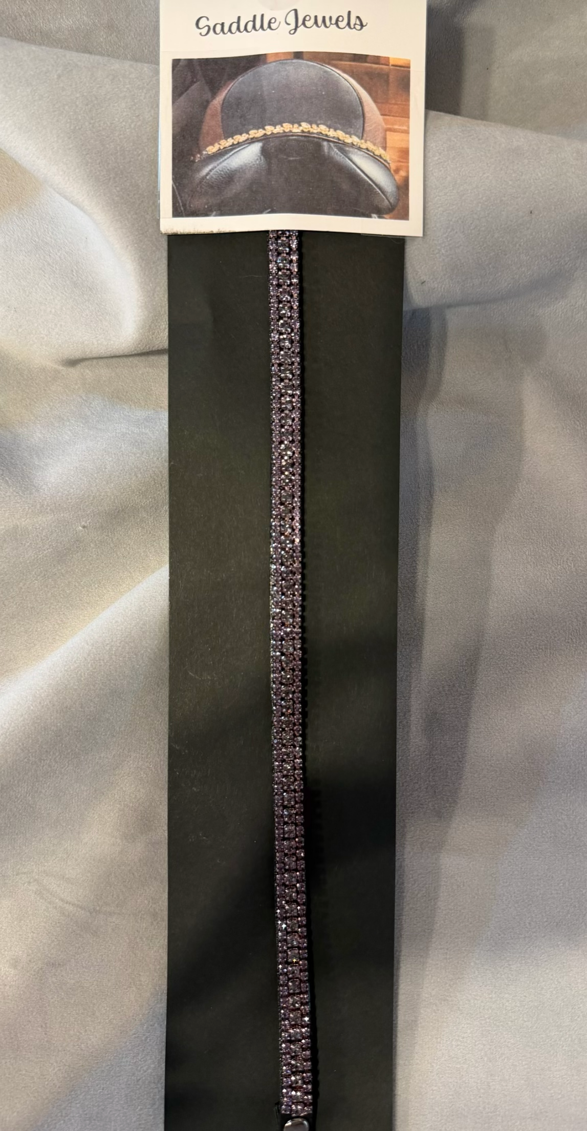 Lavender Purple  Saddle Bling