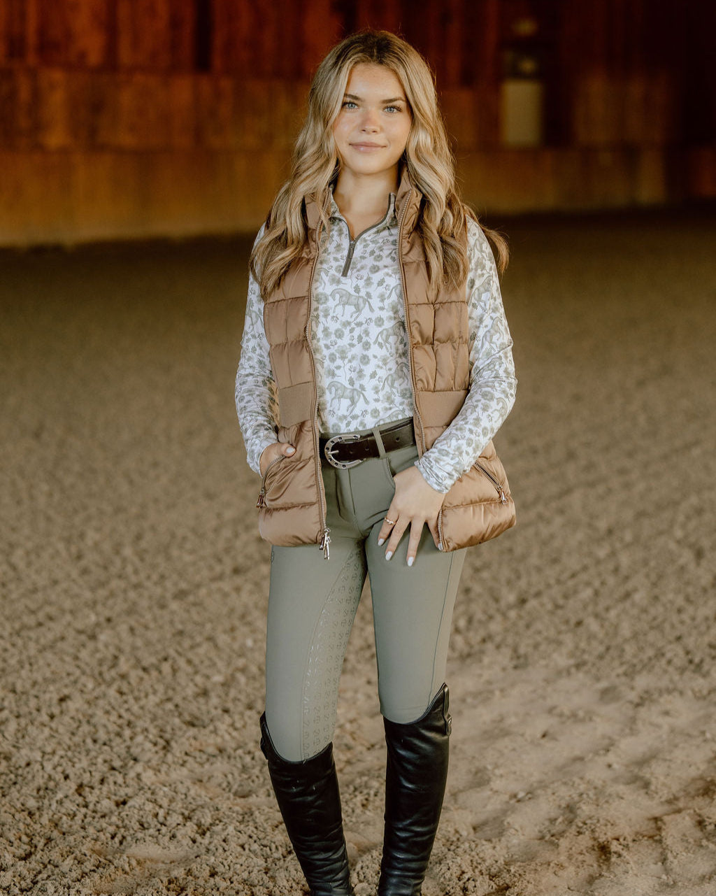 D. D. Connection Collection EVERGREEN Long Sleeved Training Shirt