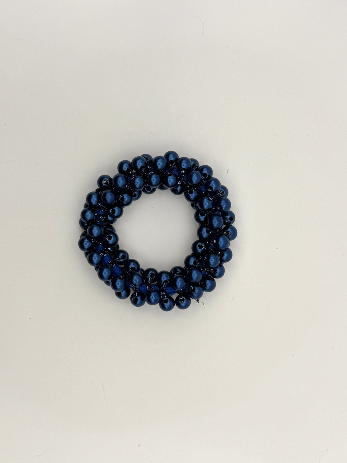 Beaded Pearl Hair Tie Scrunchies