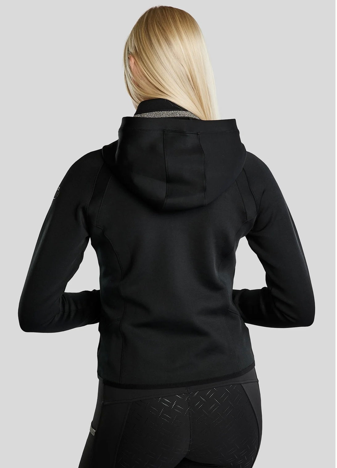 MoGaia Jacket w. Gun Metal Caviar Tape - Black
