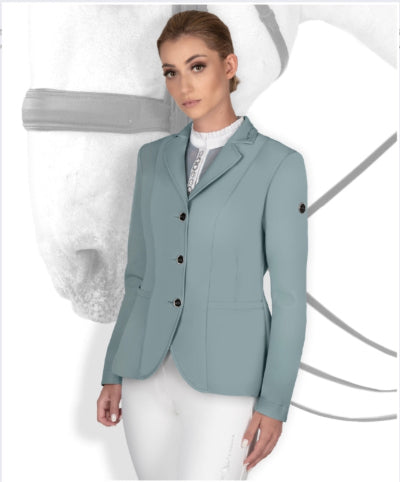 Fair Play Natalie Show Coat - Ash Blue