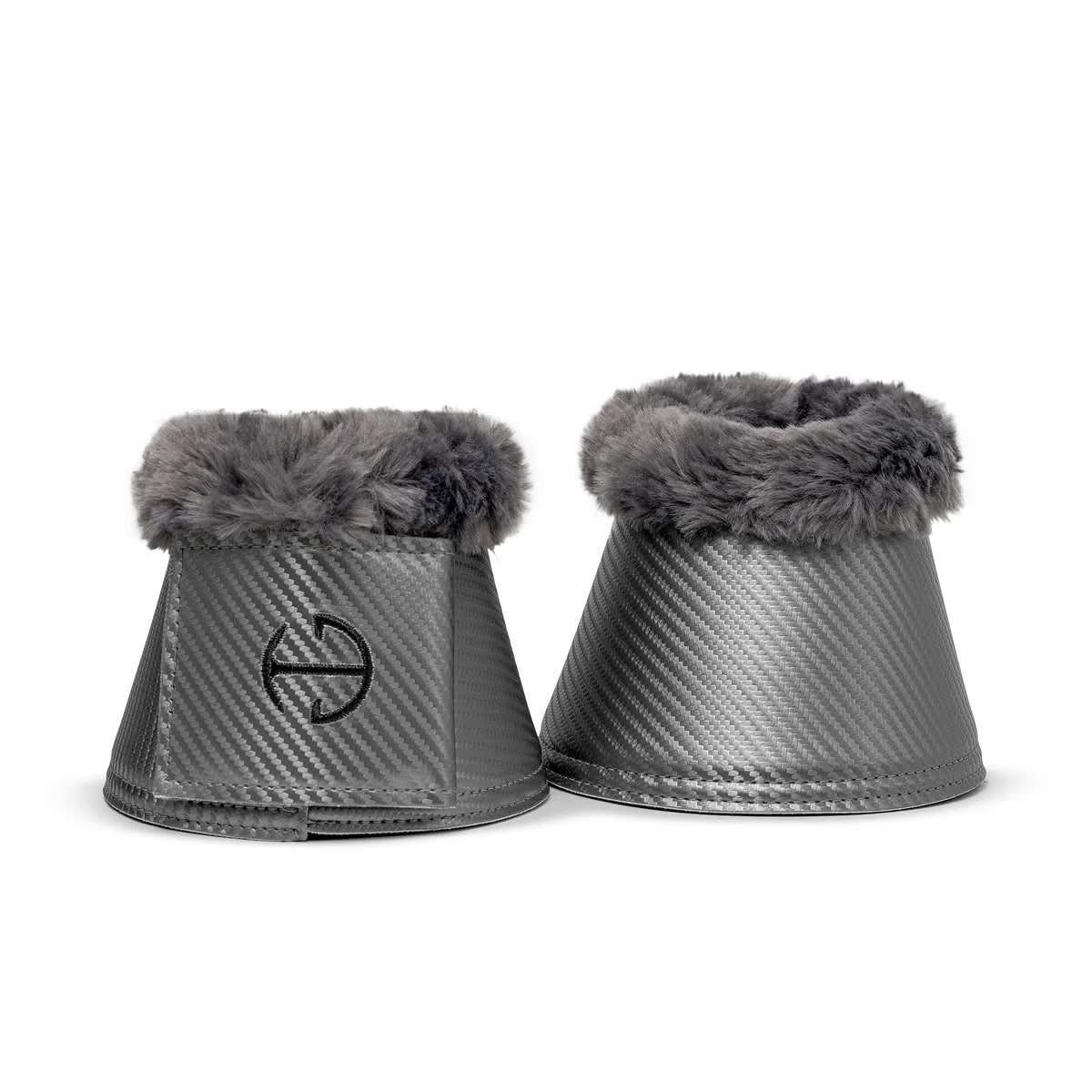 Halter Ego Metallics Collection: Carbon Tech Bell Boots - Platinum
