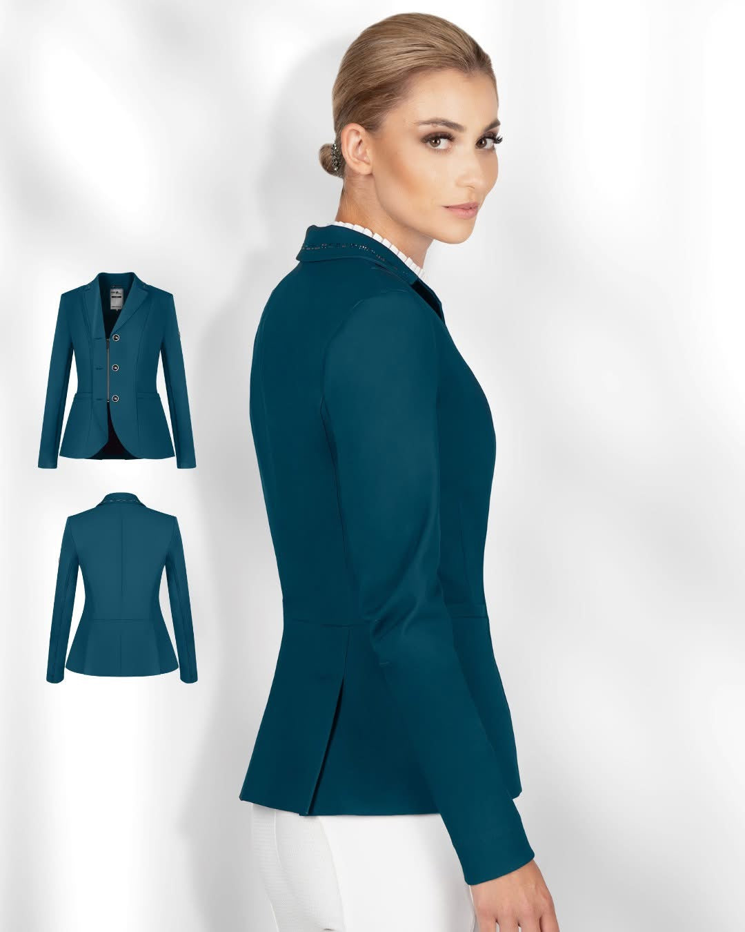 Fair Play Natalie Show Coat - Nile Blue