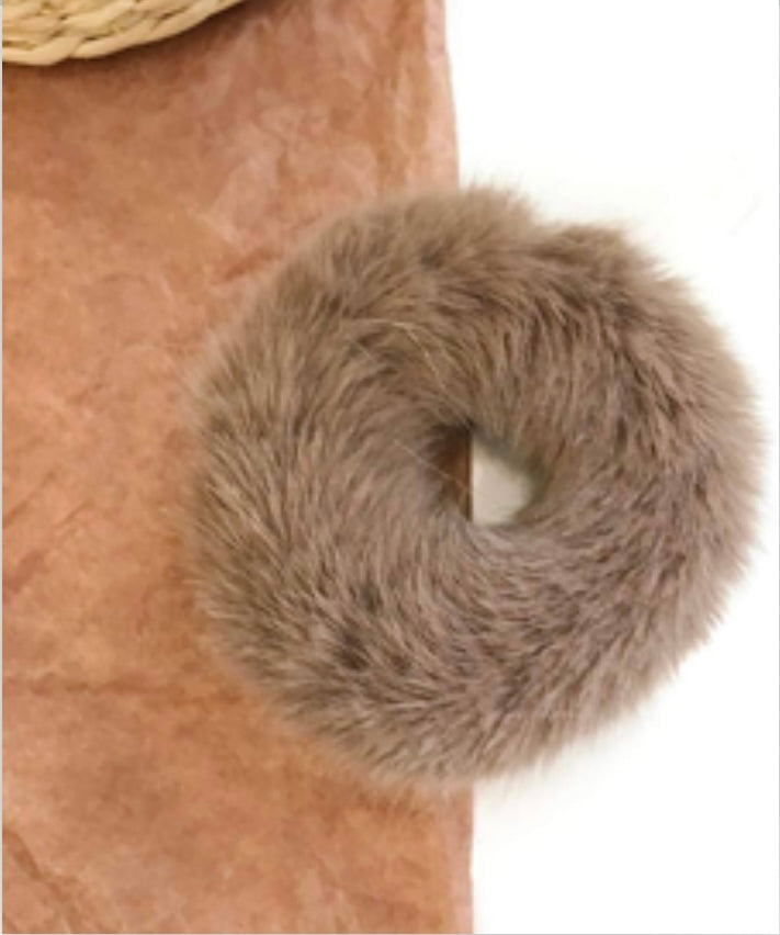 Faux Fur Hair Scrunchies