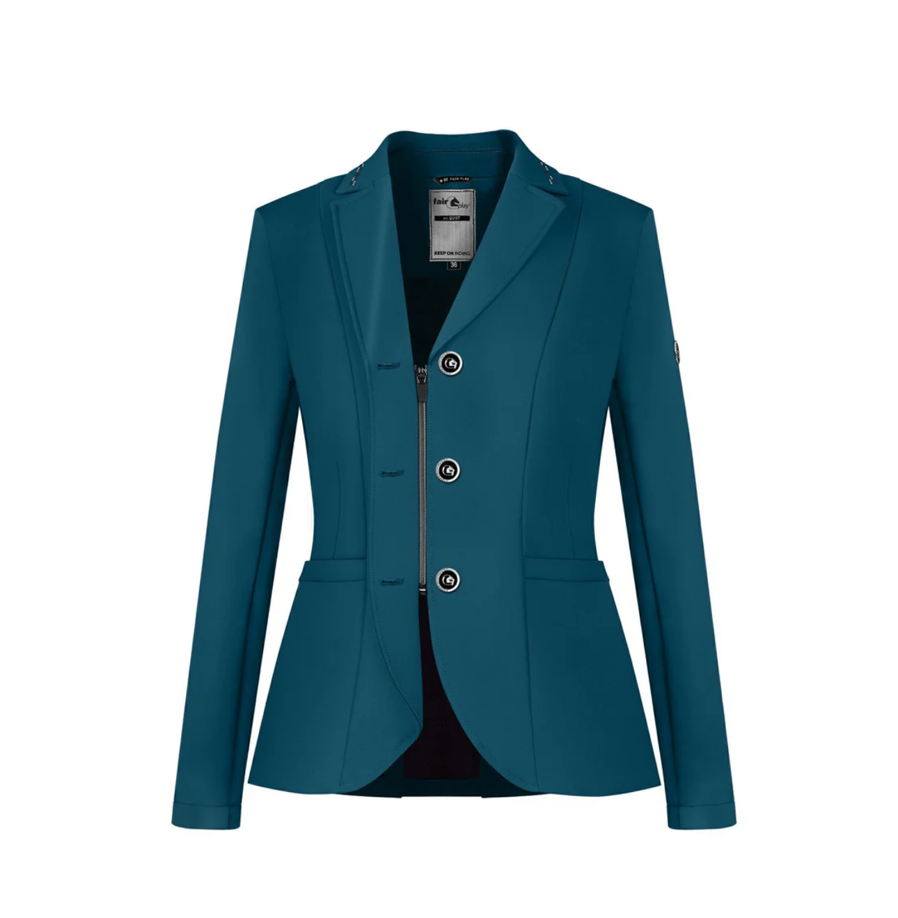 Fair Play Natalie Show Coat - Nile Blue