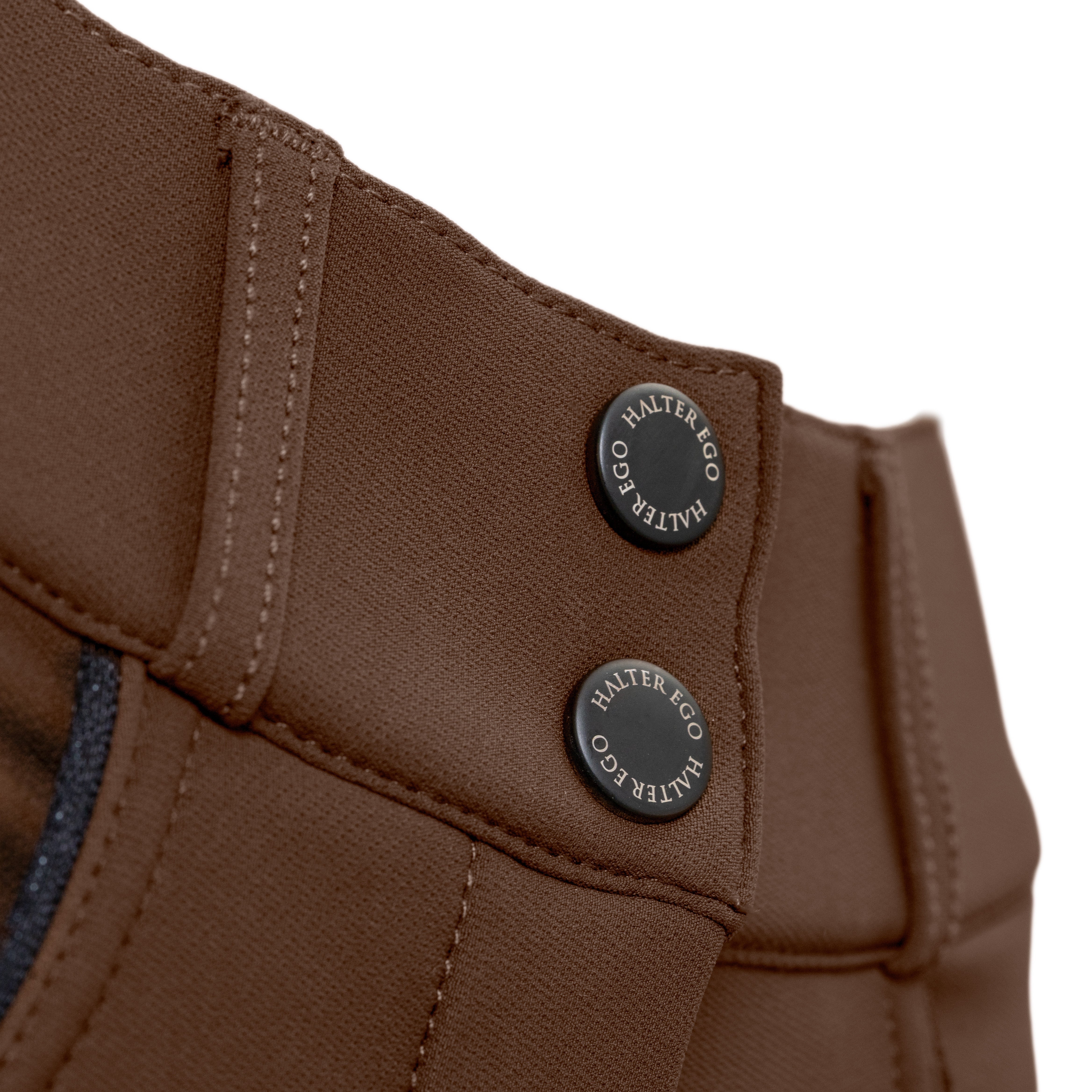 Halter Ego Mystique Evolution Full Seat Breeches -Rum Mid Rise