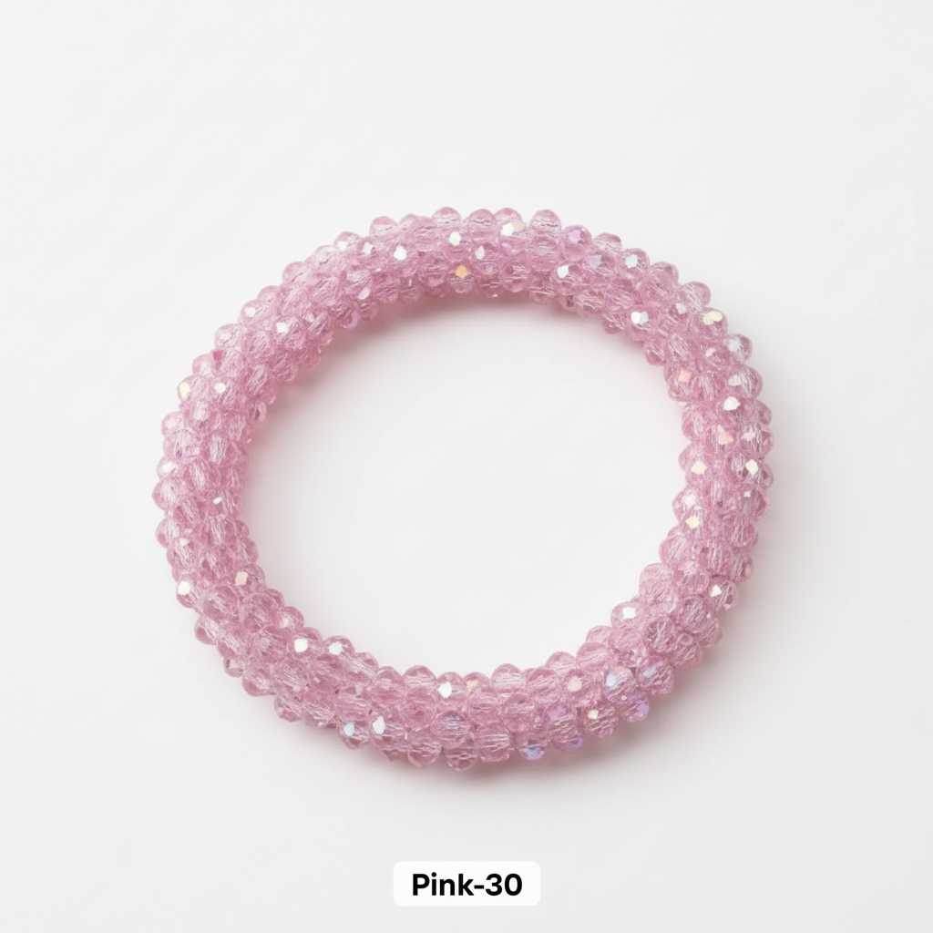 Crystal Rhinestone Hair Scrunchie