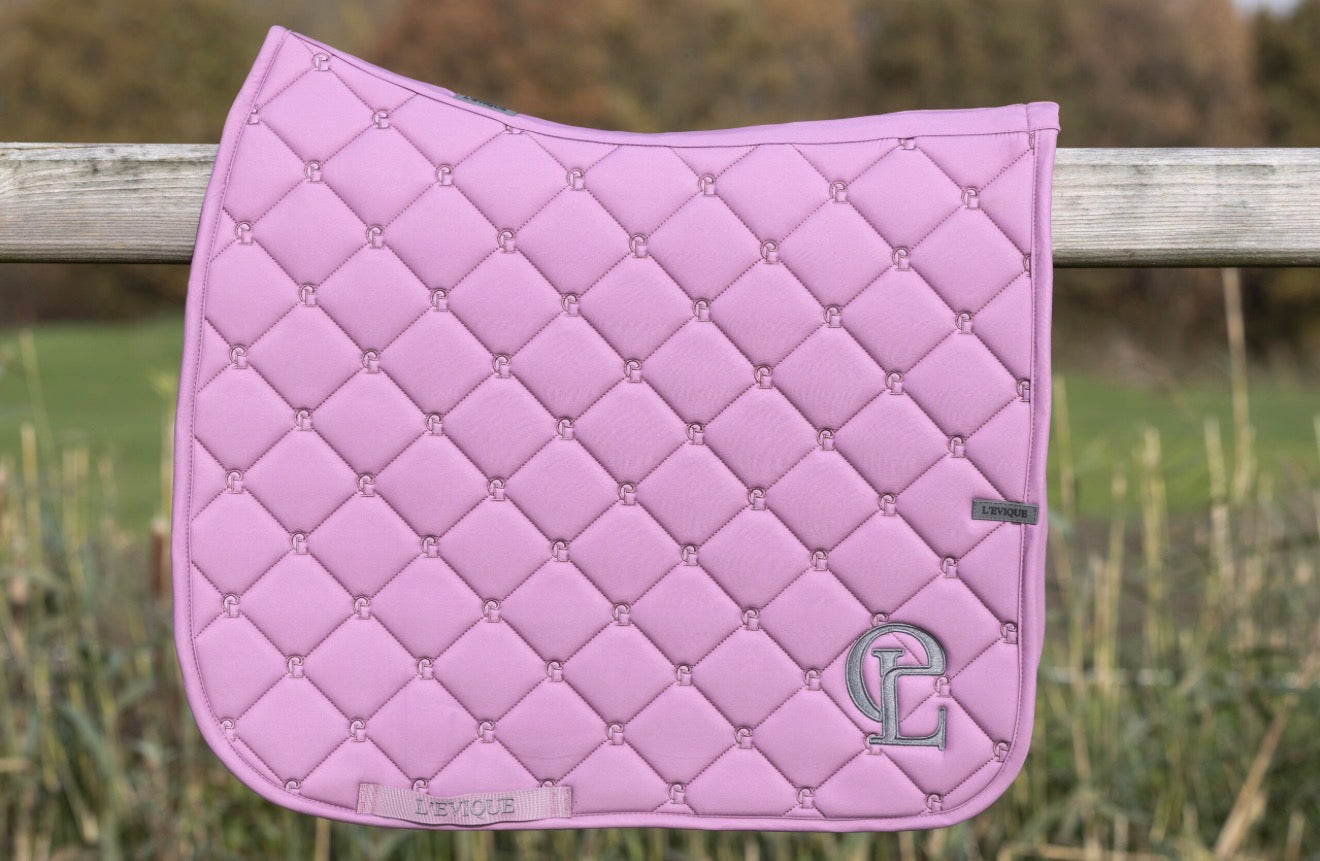 L'Evique Lyra Saddle Pad - PINK