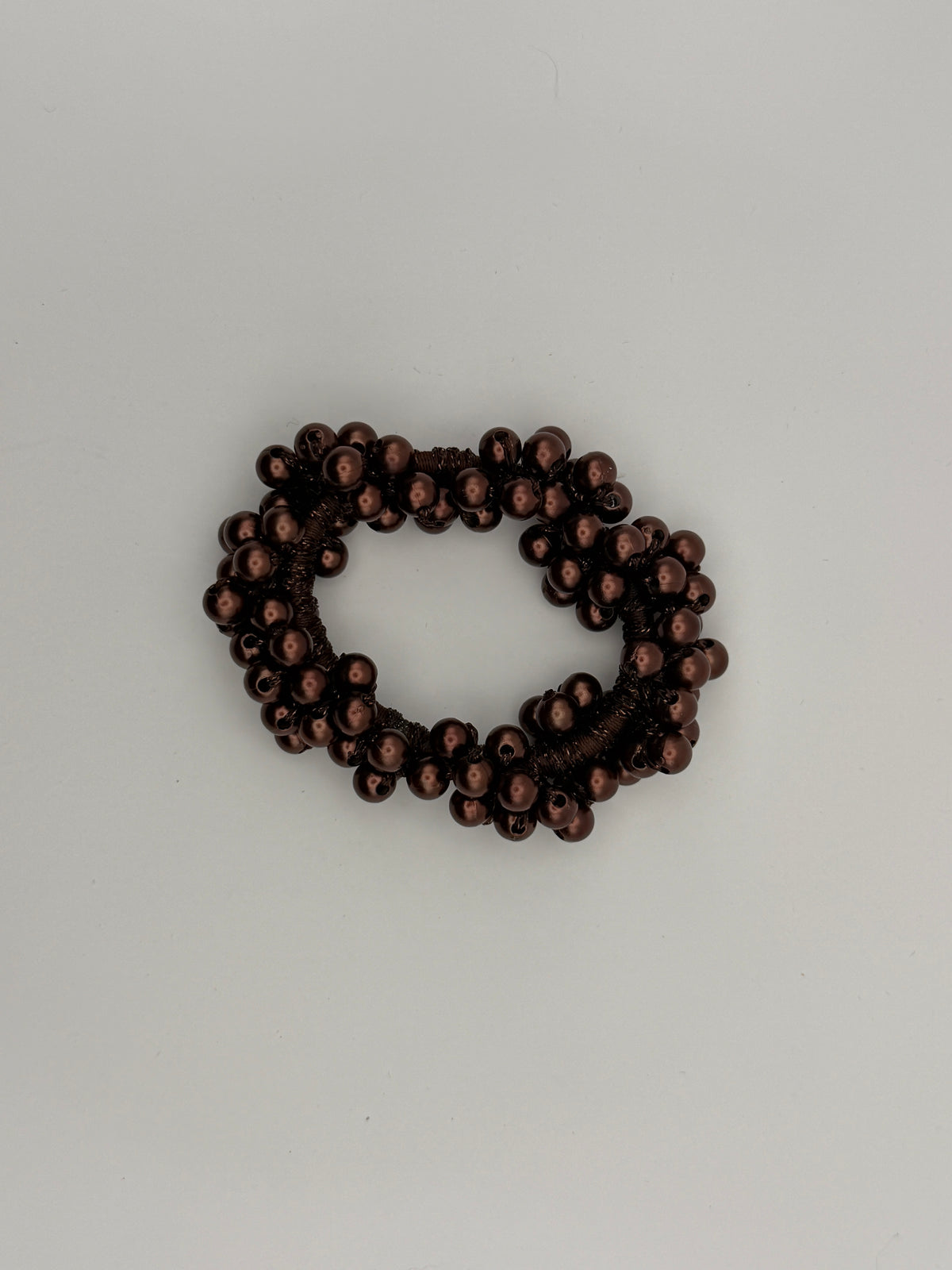 Beaded Pearl Hair Tie Scrunchies