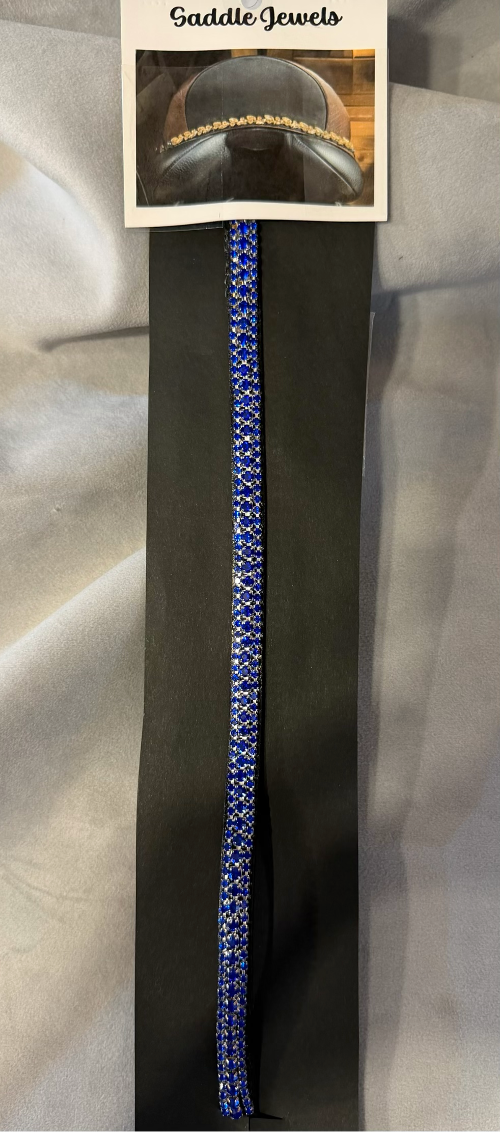 NavySaddle Bling