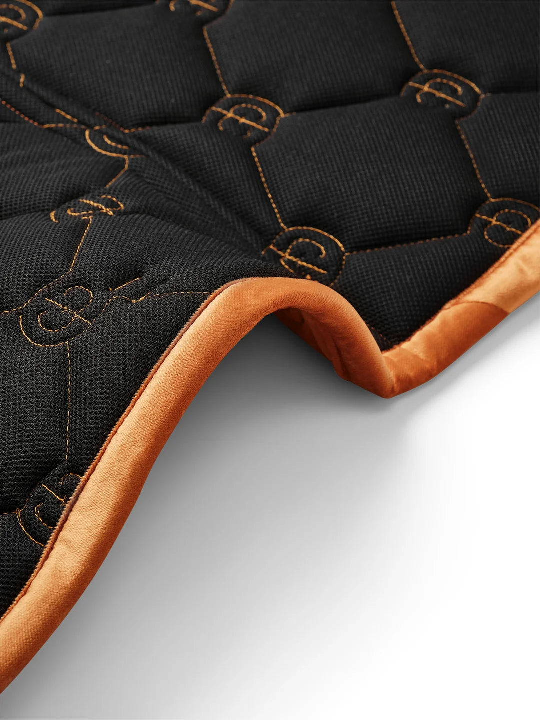 Equestrian Stockholm Velvet Pad - Chestnut