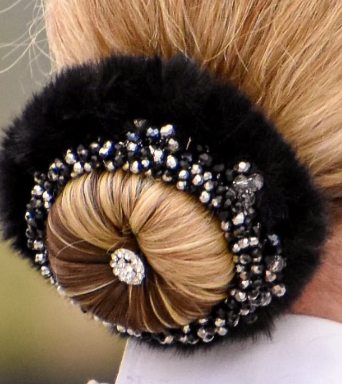 Crystal Rhinestone Hair Scrunchie