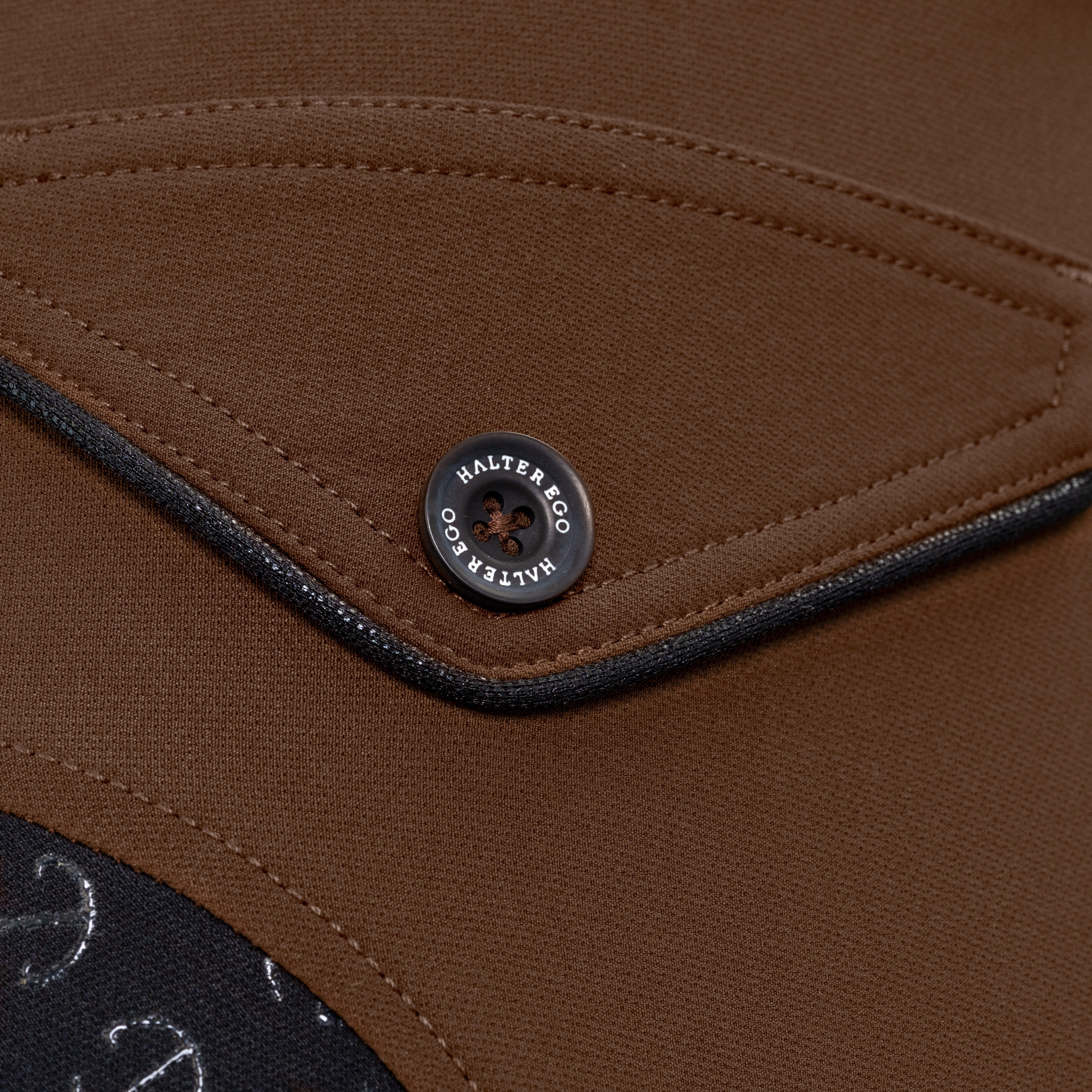 Halter Ego Mystique Evolution Full Seat Breeches -Rum Mid Rise
