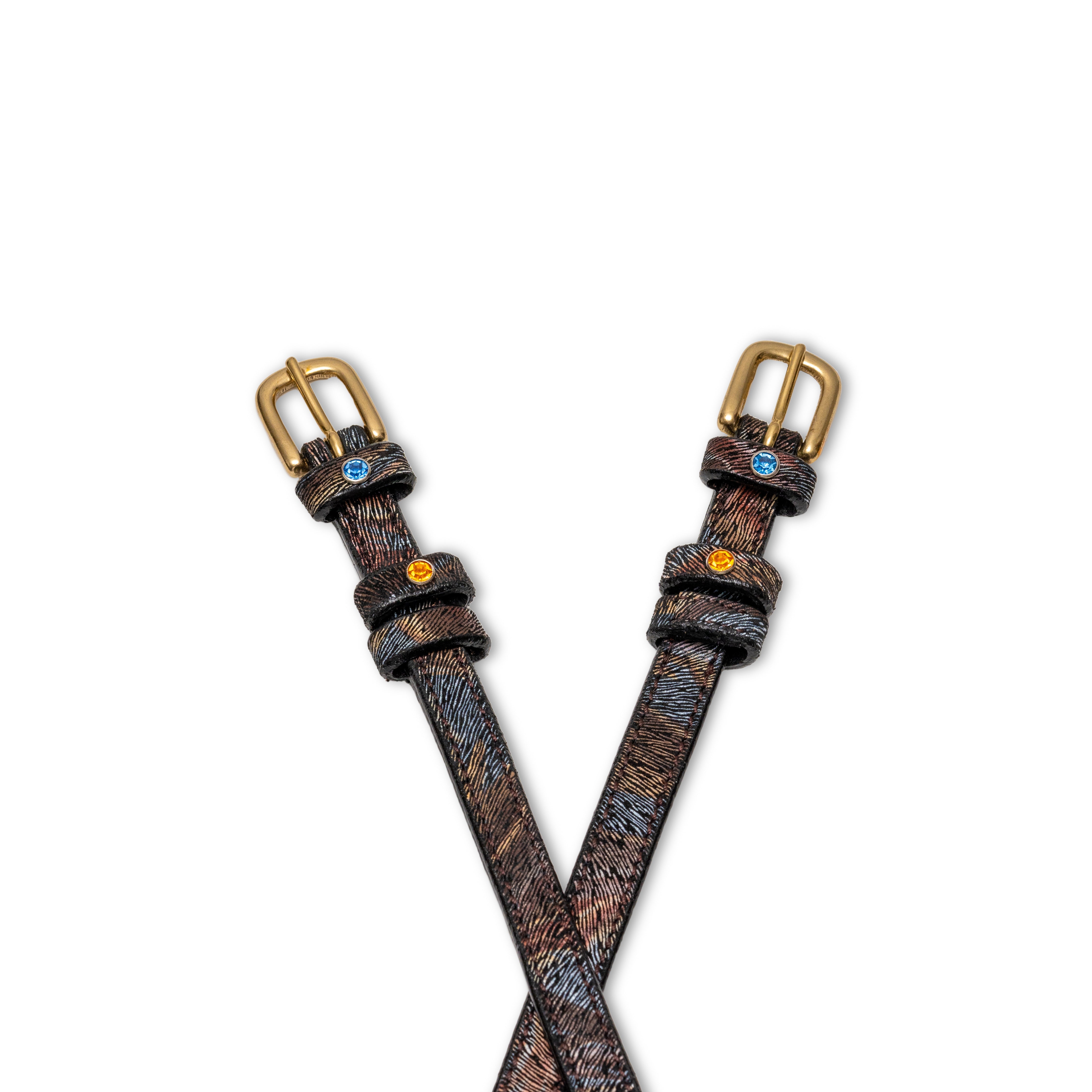 Aspen Leather Spur Straps