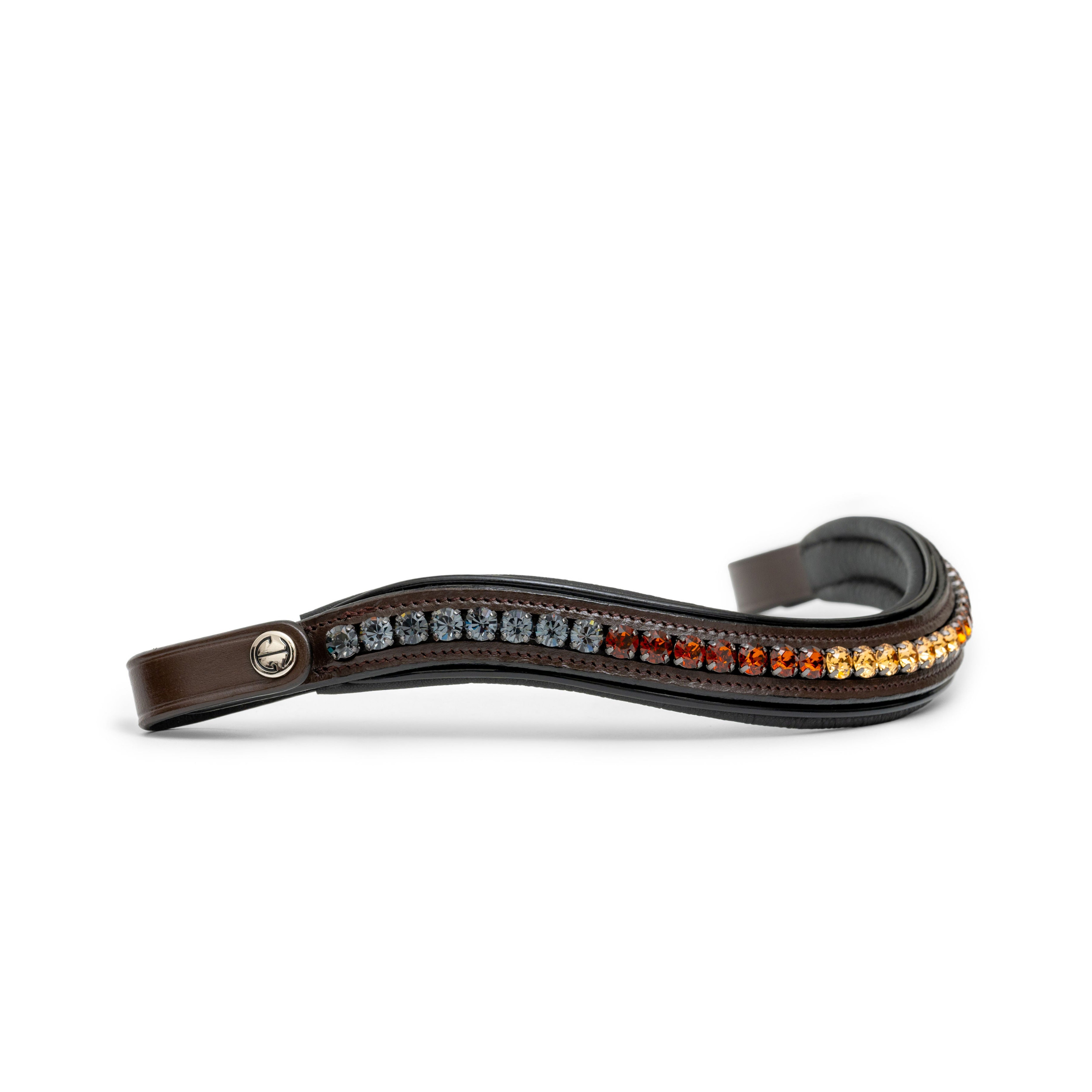 The Sarah - Maple Brown Leather Double