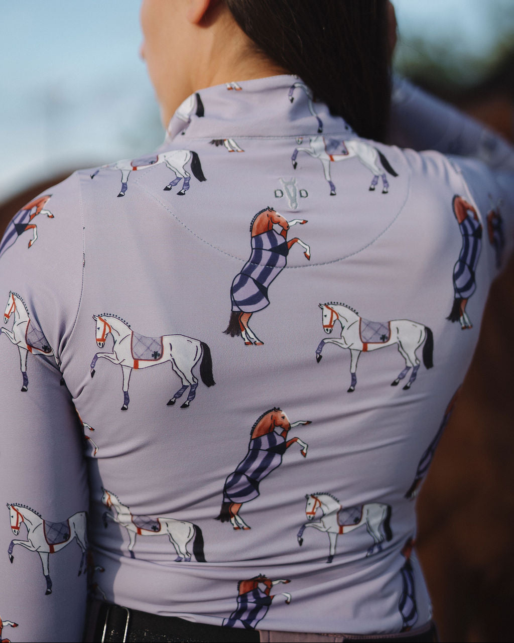 Deinhardt Design Purple Pony Club Long Sleeve