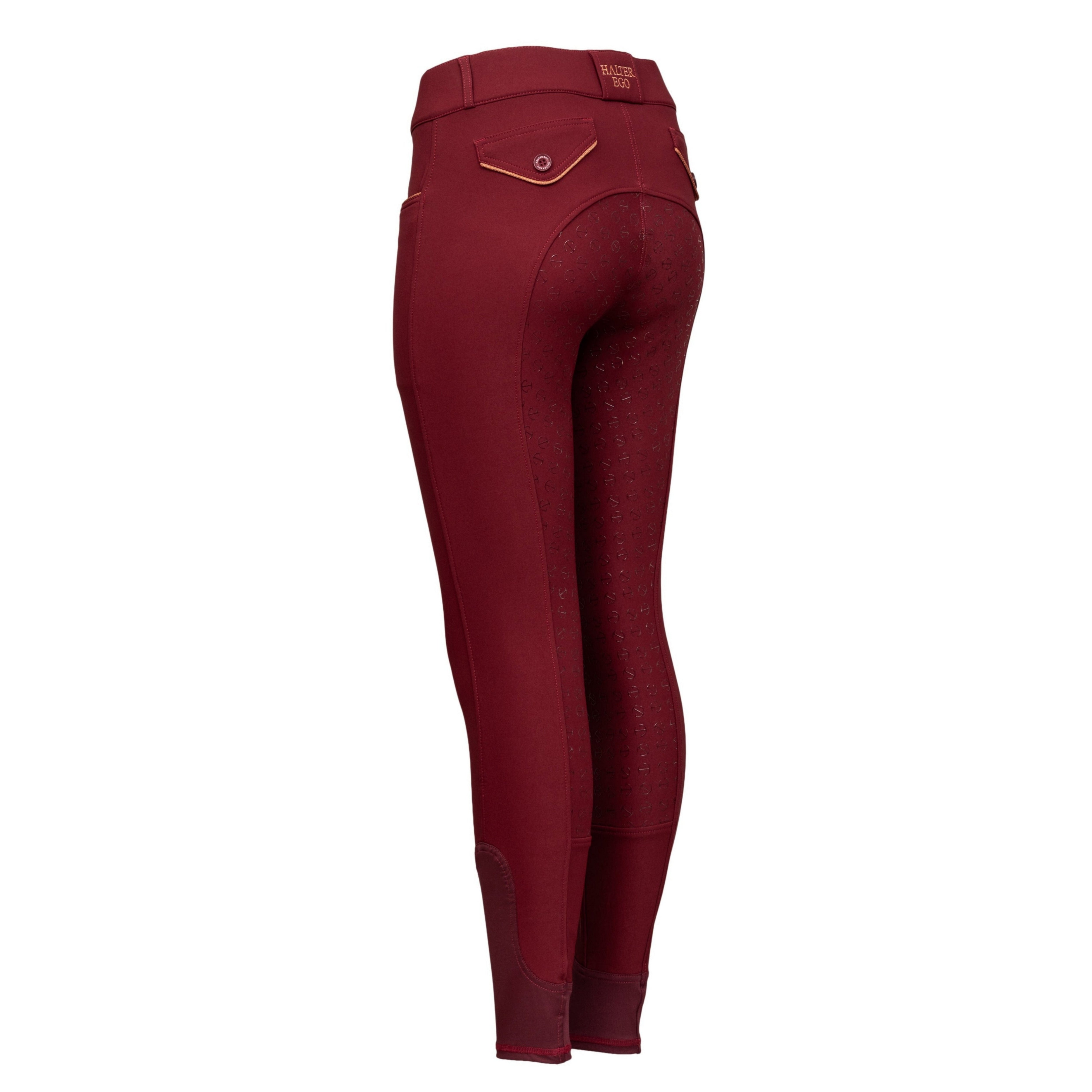 Evolution Full Seat Breeches - Barn Red - MID WAIST