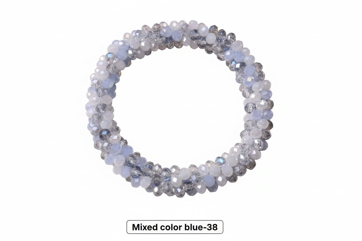 Crystal Rhinestone Hair Scrunchie