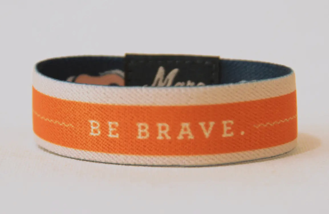 Wrist Band - "Be Brave"