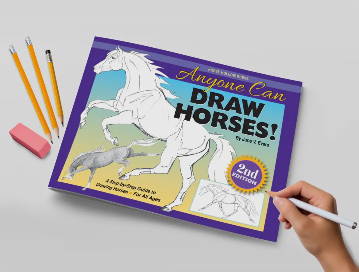 Anyone Can Draw Horses Art Book - Learn to Draw Horses
