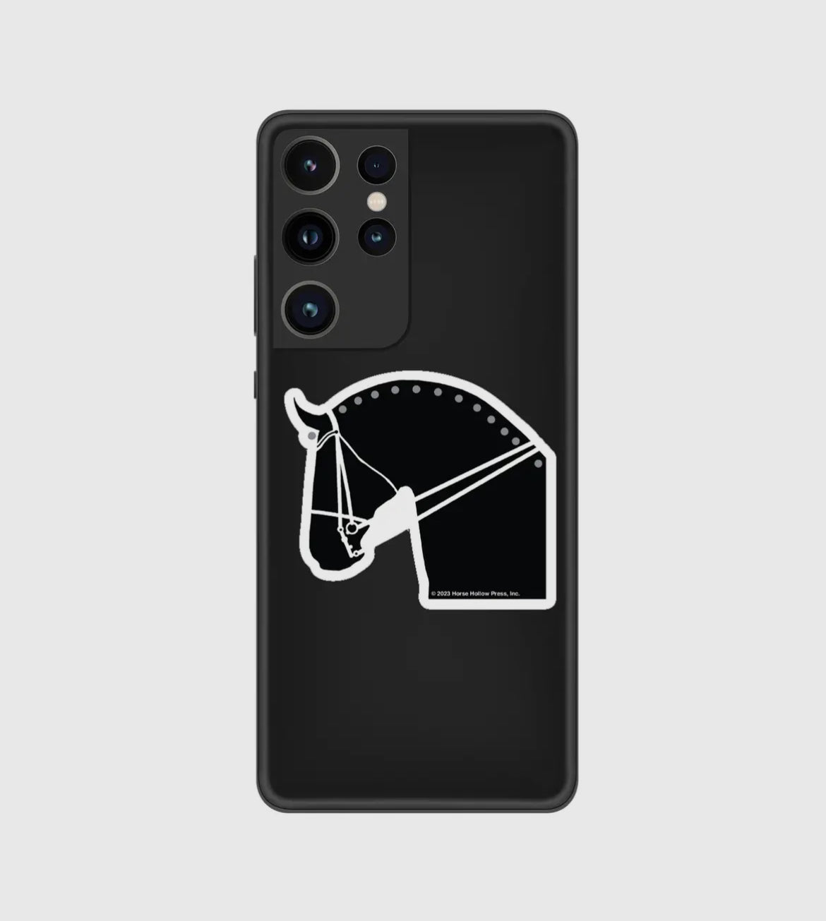 Dressage Horse Tumbler Sticker