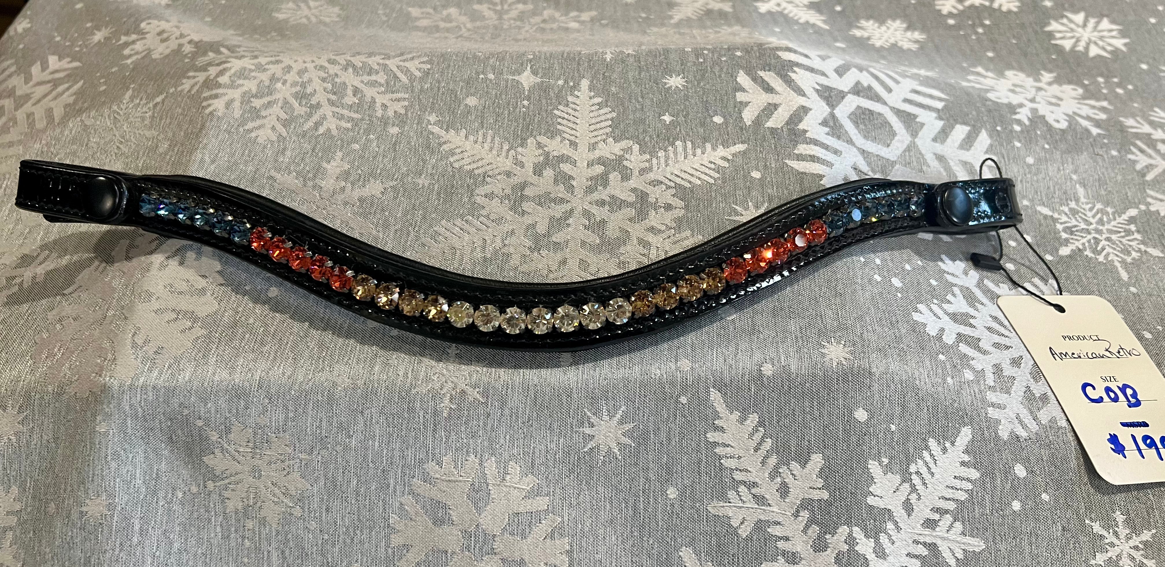 Halter Ego American Retro Browband - Cob