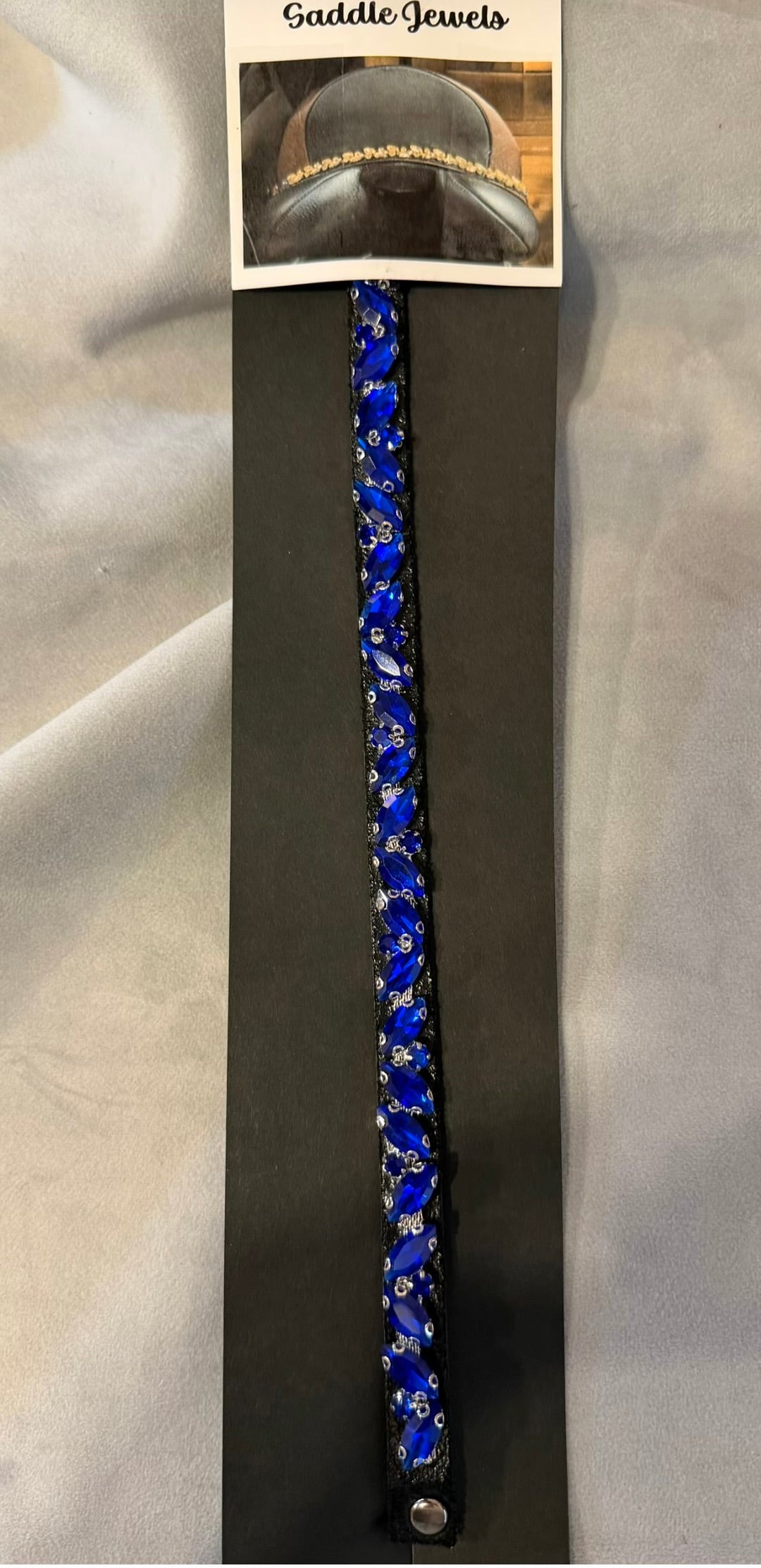 Navy Blue Saddle Bling