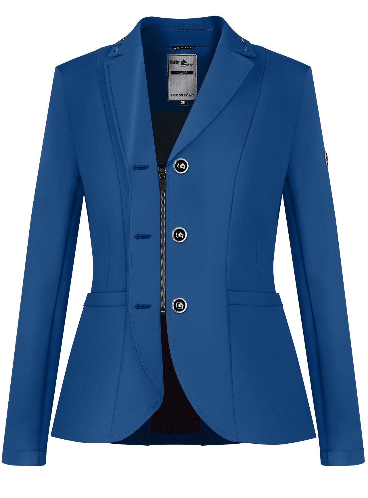 Fair Play Natalie Show Coat - Imperial Blue