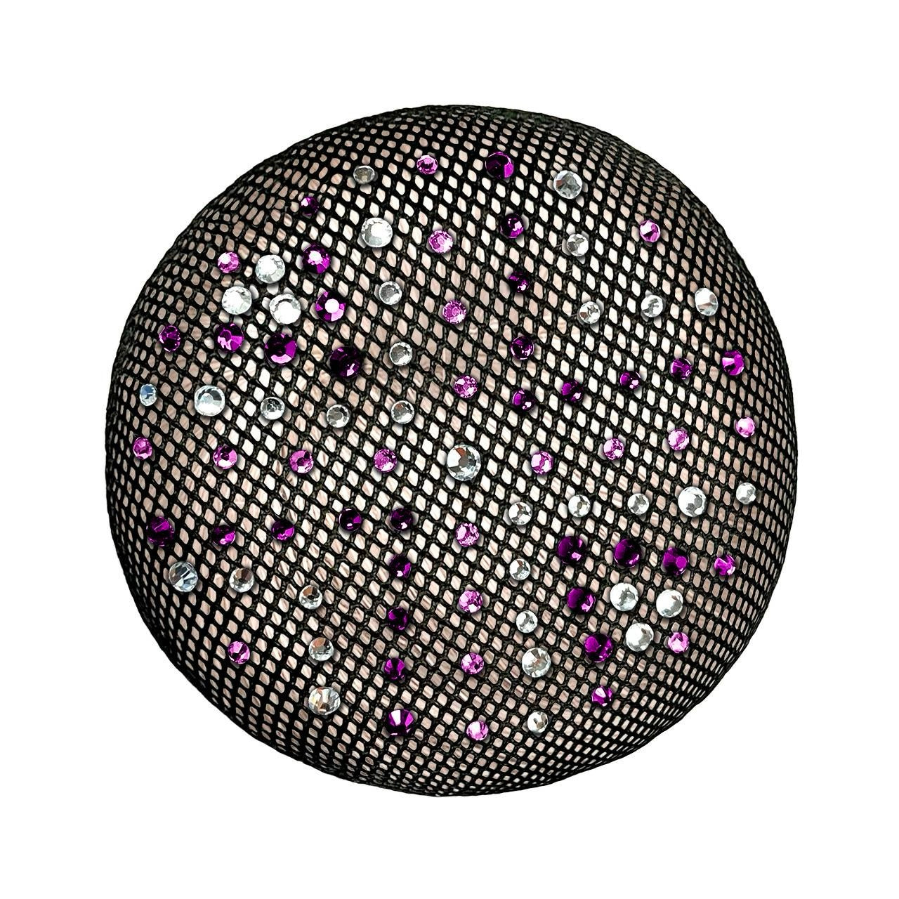 Fair Play Aurora Bun Net - Black/Orchid Blush