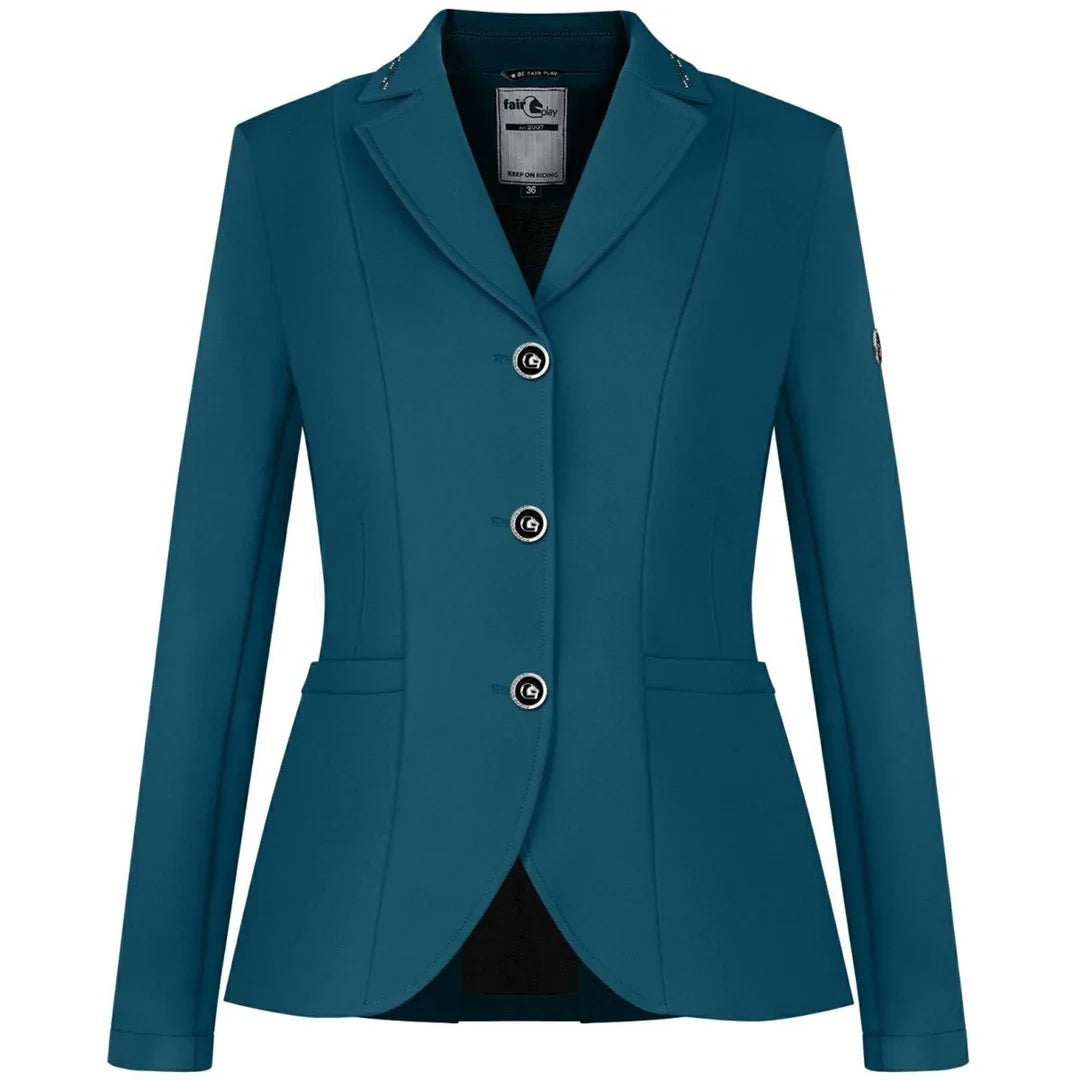 Fair Play Natalie Show Coat - Nile Blue