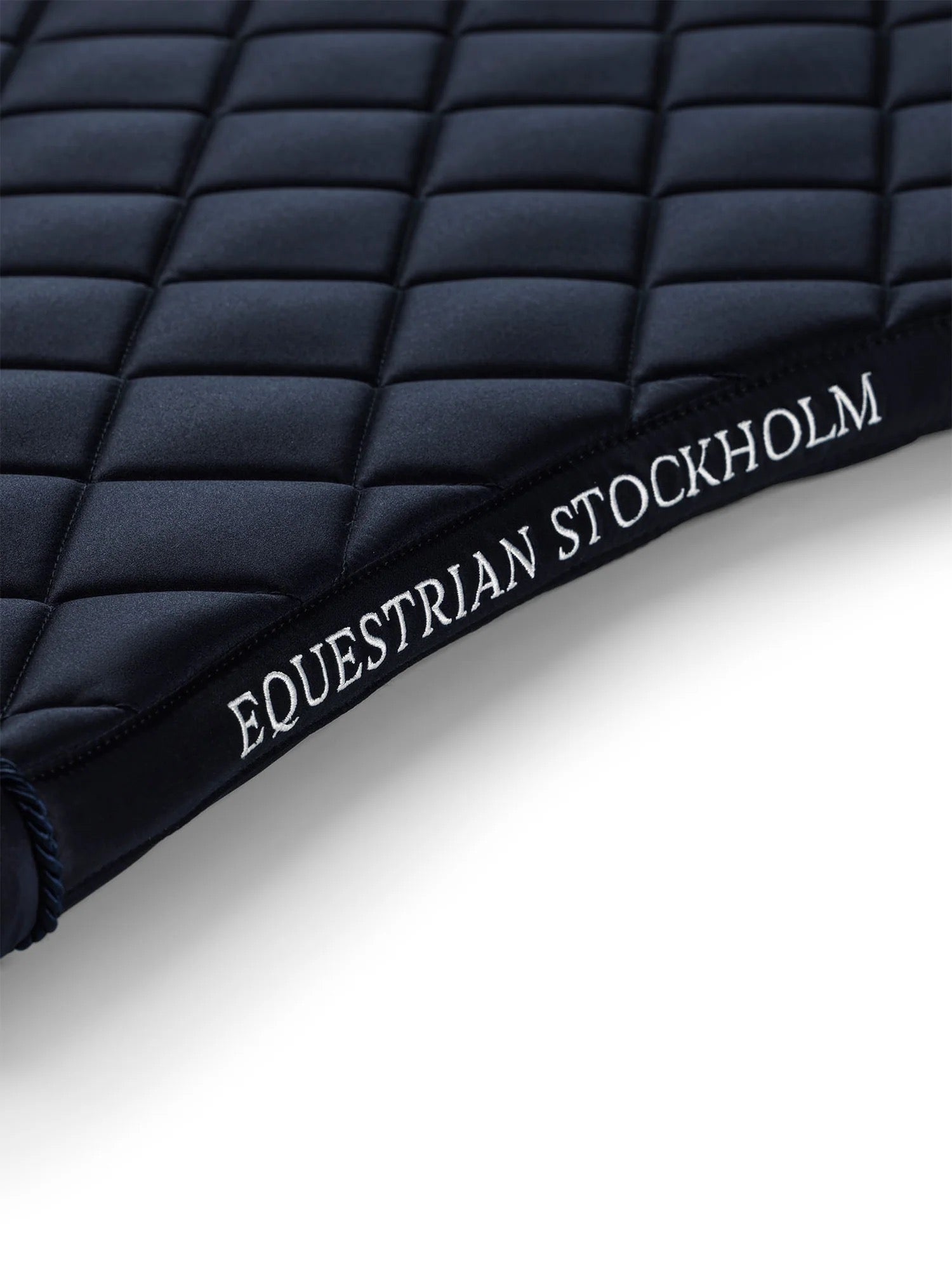 Equestrian Stockholm Line Pad - Midnight Blue