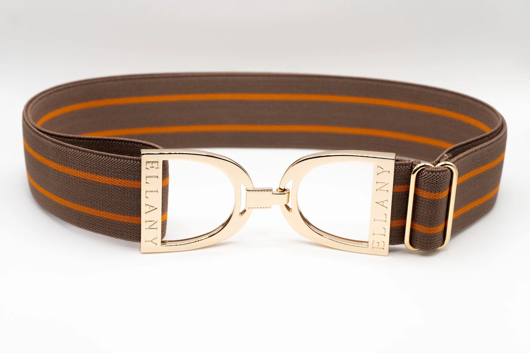 Ellany Ophelia 1.5" Gold Stirrup Belt