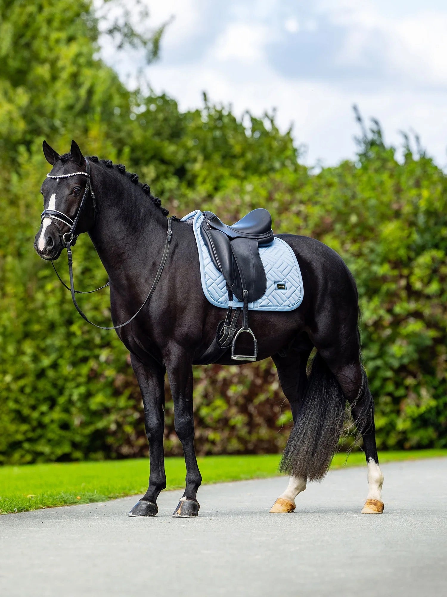 Equestrian Stockholm Pad - Midsummer Blue