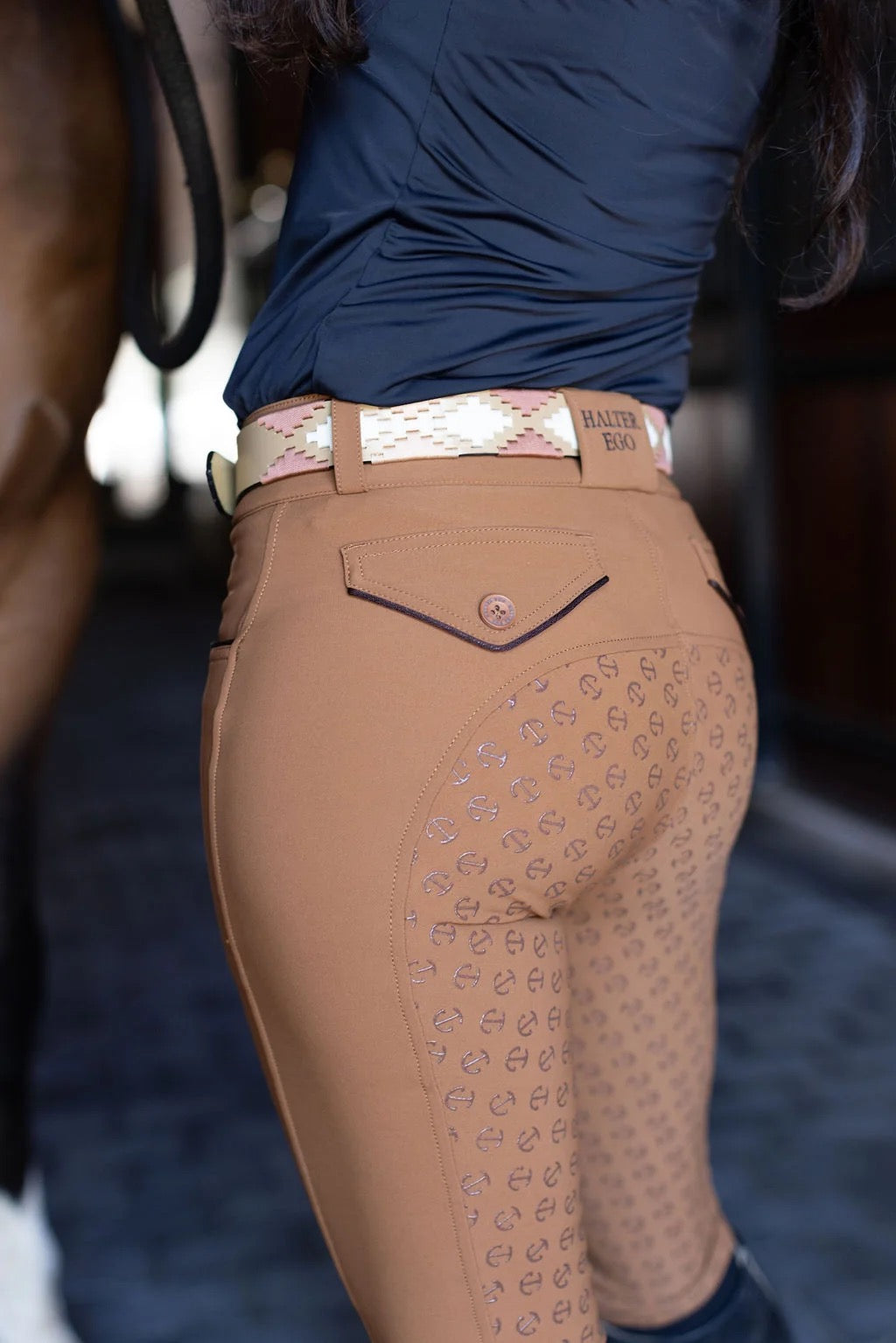 Halter Ego Evolution Mystique Breeches - Toffee Espresso